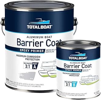 Aluminum Boat Barrier Coat (Gallon, Gray)