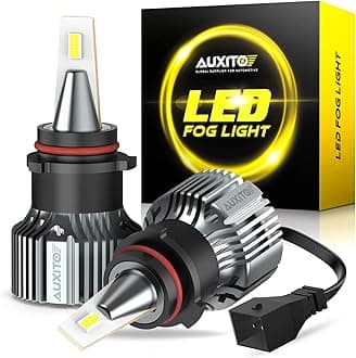 AUXITOPSX26W LED Fog Light, 6000LM 30W, Super Bright 12278 Fog Light Replacement, 6500K Cool White, H28W Fog Bulbs for Cars, Trucks