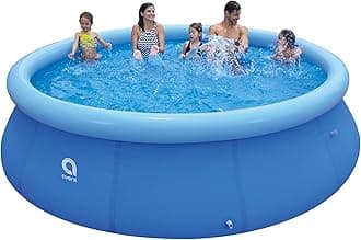 15ft x 36in Inflatable Swimming Pool Outdoor Above Ground Pool,Top Ring Blow Up Pool Easy Set