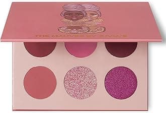 Juvia's Place The Mauves - Deep Browns, Purple&Pink, 6 Shades, Nude to Light Mauves, Eyeshadow Palette, Professional Eye Makeup, Pigmented Eyeshadow Palette for Eye Color & Shine