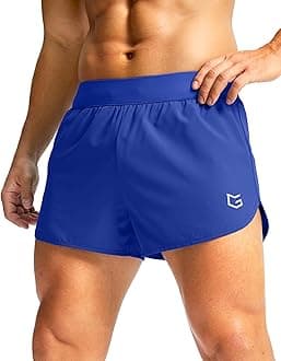 G Gradual Running Shorts for Men 3 Inch Lighweight Quick Dry Workout Gym Athletic Jogging Shorts with Inner Key Pocket