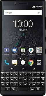 BlackBerry KEY2 128GB (Dual-SIM, BBF100-6, QWERTZ Keypad) Factory Unlocked SIM-Free 4G Smartphone (Black Edition)