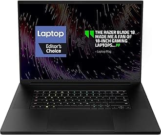 Razer Blade 18 Gaming -Laptop: NVIDIA GeForce RTX 4070 13th Gen Intel 24-Core i9 HX CPU 18" QHD+ 240Hz - 32GB -RAM - 1TB SSD CNC Aluminum Compact GaN -Charger - Windows 11 -Chroma RGB