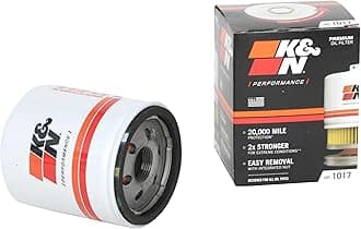 K&N Premium Oil Filter: Designed To Protect Your Engine: Fits Select Alfa Romeo/Buick/Chevrolet/Dodge Vehicle Models (See Product Description For Full List Of Compatible Vehicles), Hp-1017