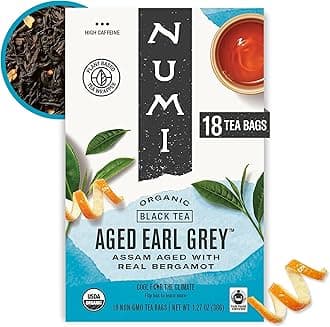 Organic Tea Aged Earl Grey Black Tea - 18 Box of Tea Bags