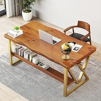 Solid Wood Computer Desk Home Office Solid Wood Computer Desk Reading Writing Writing Desk Gaming Desk Luxury Office Furniture