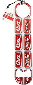 Tablecraft CC410 Coca-Cola Flat Bottle Opener, 7.125" x 1.625", Red