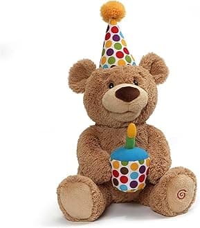 Happy Birthday! Animated Plush Bear
