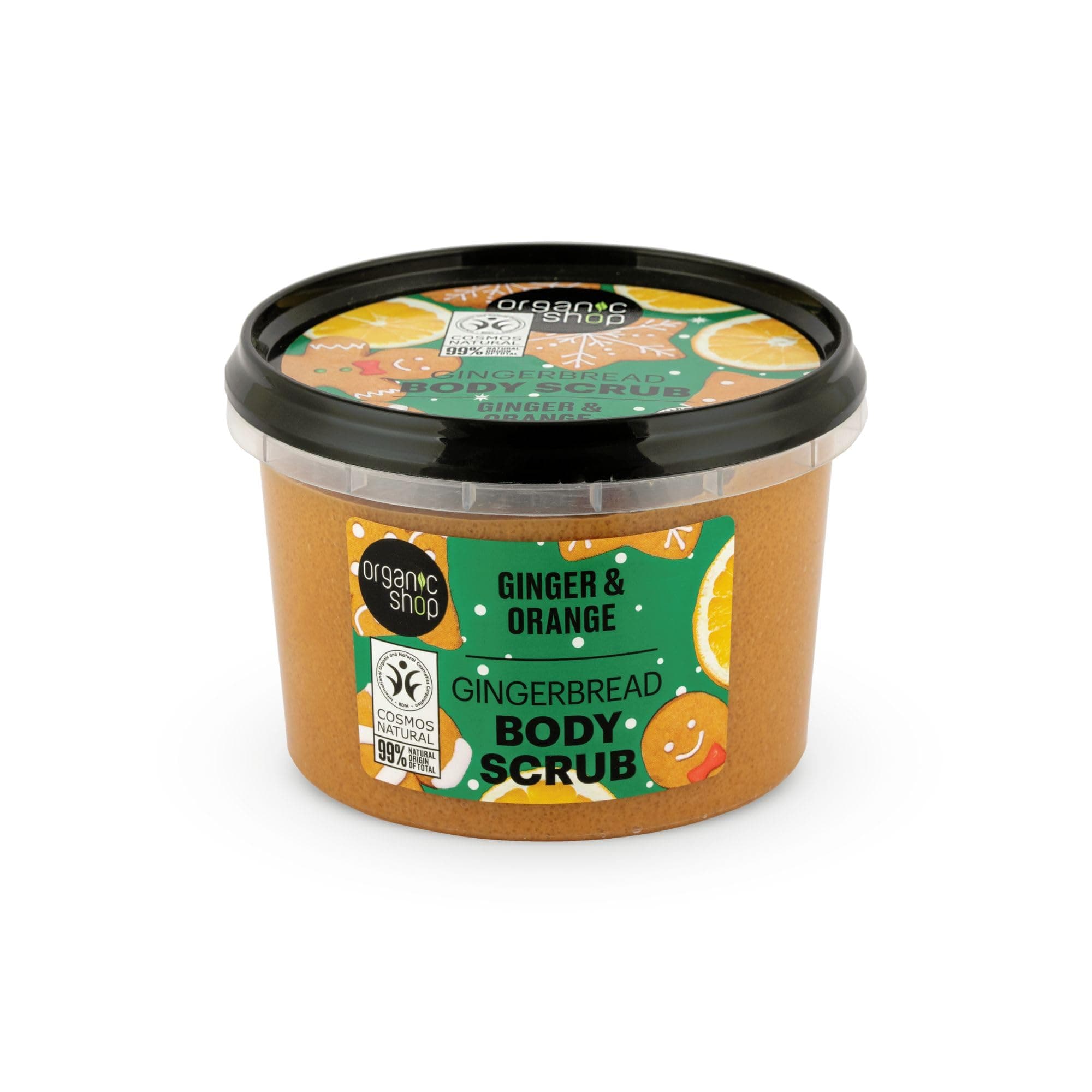 250ml Body Scrub Gingerbread Ginger & Orange