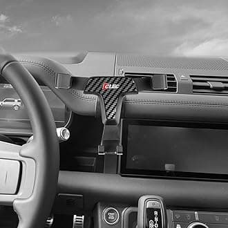 Car Phone Holder for Defender 110 2020 2021 2022 2023 Air Vent Mount Clips Mobile Phone Holder Gravity Smartphone Cradle