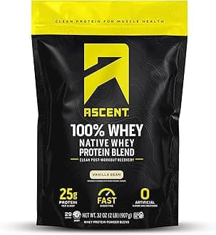 Protein - Native Fuel Whey Powder Blend Vanilla Bean 2 Lbs. 174589