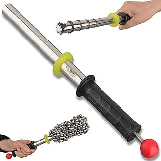 ULIBERMAGNET Magnetic Pickup Tool, Neodymium Magnetic Recovery Tool Rod with Release Handle, Heavy Duty Magnetic Sweeper for Metal Cutting, Pick-up Nails, Screws, Iron Scraps, Metal Parts