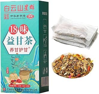 18 Flavors Liver Care Tea - Tea Extracted From 18 Kinds of Herbs Nourish and Protect Liver Daily. (1Pcs)