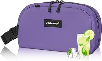 Cerbonny Small Cooler Bag Freezable Lunch Bag for Work School Travel, Leak-proof, Insulated, Suitable for 3+
