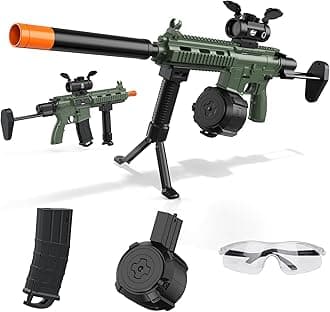Automatic Gel Blaster, Electric Blaster with Goggles, Fun Shooting Games for Age 13+, (Dark Forest)