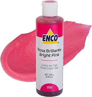 Food Coloring Gel Bright Pink 8.8 oz (250g) Concentrated, Vegan