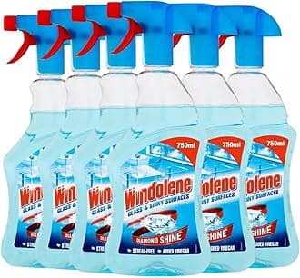 WindoleneWindow Cleaner Spray 500ml, Pack of 6