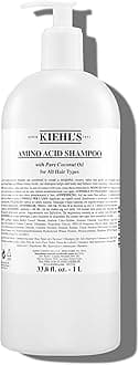 Amino Acid Shampoo, with Amino Acids and Coconut Oil to Clarify and Cleanse, Helps Strengthen Hair, Prevent Breakage, Suitable for All Hair Types, Paraben-Free - 33.8 fl oz /1 Liter Pump