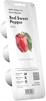 Smart Garden Refill 3pack Sweet red peppers