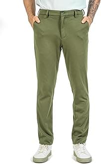 The Pant ProjectLuxury PV Stretchable Casual Pants for Men | Stylish Slim Fit Men's Wear Trousers for Office or Party | Mens Fashion Dress Trouser with Expandable Waist & 4 Way Stretch