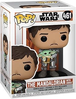 POP! Star Wars: The Mandalorian - Mando Holding Child- Baby Yoda #461
