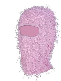 CISEIDistressed Balaclava Ski Mask for Men and Women - Knitted Balaclava Distressed Windproof Shiesty Full Face Mask Cold Weather