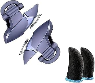 NOCXTUN S-6 Pubg Mobile Trigger Gaming Gamepad Sensitive Triggers L1 R1 Shooting Aim Button Joystick Gamepad Controller for All Smartphone WITH SLEVES