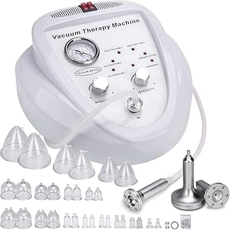 Titoe Vacuum Therapy Machine Massage Body Shaping Lymph Drainage Spa Skin Rejuvenation Machine with 30 Cups and 3 Pumps