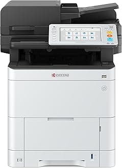 ECOSYS MA4000cifx All-in-One Color Laser Printer (Print/Copy/Scan/Fax), 42 ppm, 1200 dpi, Gigabit Ethernet & HyPAS Capable, 7 inch Touchscreen Panel, Dual Scan Document Processor