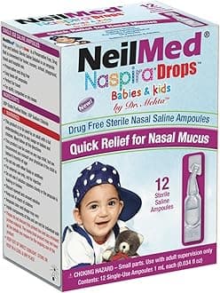 Naspira Drops - Easy twist-off 12ct Ampoules, (Packaging May Vary)