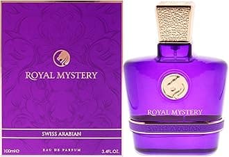 Swiss Arabian Royal Mystery - Luxury Products From Dubai - Long Lasting, Addictive Personal EDP Spray Fragrance - Seductive Signature Aroma - 3.4 Oz
