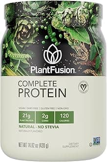 PlantFusion Complete Plant Protein Powder Natural 1LB