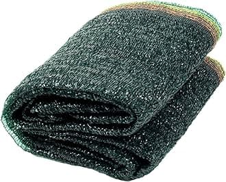 Cool Area 40% 10x20ft Sunblock Shade Cloth Cover Mesh UV Resistant Net for Garden Flower Plant Greenhouse, Dark Green
