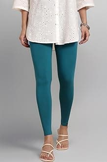 TWIN BIRDS Tailored Cut & Classic Fit Stretchable Viscose Elasthane Fabric Ankle Length Leggings for Women