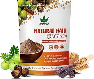 Havintha Hair Shampoo with Amla, Reetha, Shikakai and Methi dana - 227 grams