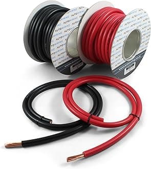 Automotive Hi-Flex 170 Amp 25mm² 4 AWG Battery/Starter/Inverter/Welding PVC Cable Wire (Black, 7 Metre)