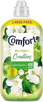 Perfume Creations Apple Blossom Fabric Conditioner Softener with Motion-Activated Fragrance Technology 100 Days of Freshness 48 washes (1.44 L)