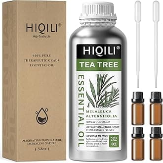 HIQILI Tea Tree Essential Oil, 1000ML