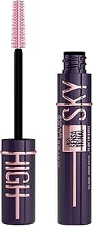 Maybelline New York Lash Sensational Plum Twilight, dark purple mascara for striking eye makeup, extreme length & full volume, intense look, Sky High, 7.2 ml