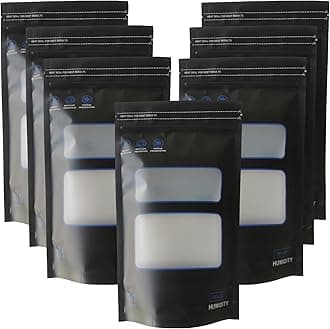 1 Ounce bags,Lock & Seal Storage & Curing terp Bags,Reusable Heat Sealable Bags for Food Storage (1 oz/28g) Sized at 6" x 9.8" x 3.15" Inches (50)