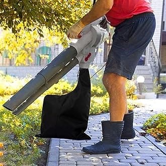 CALANDIS Leaf Blower Vacuum Bag Shredder Vacuum Bag for Garden Outdoor