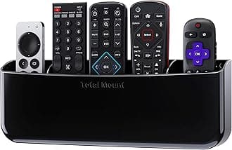 TotalMount Hole-Free Remote Holder for 5 or 6 Remotes