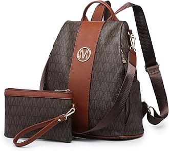 Women Fashion Backpack Purse Multi Pockets Anti-Theft Rucksack Travel Shoulder Bag Handbag