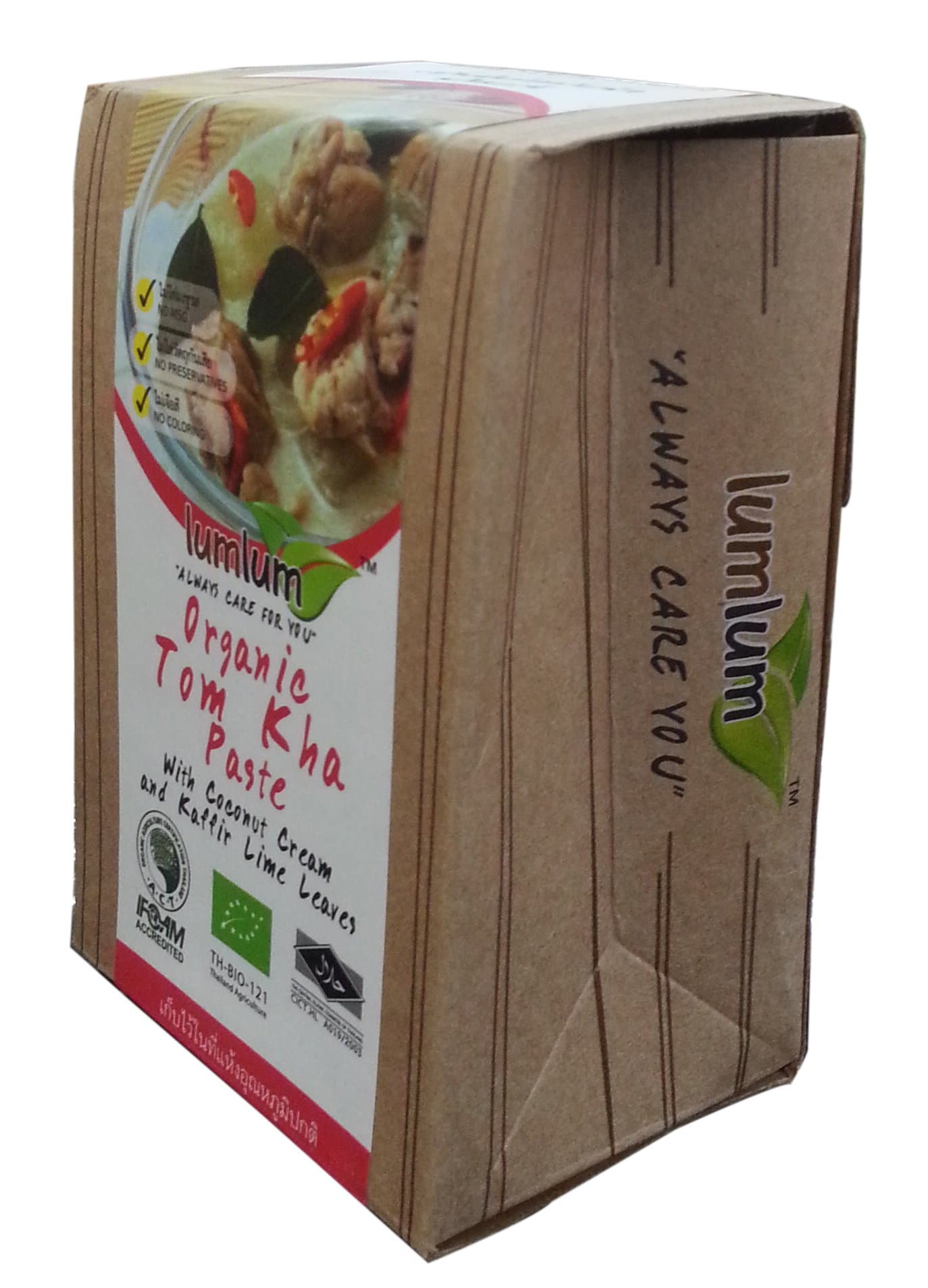 Lum Lum Organic Tom Kha Paste 3.5 Oz.(pack of 3)