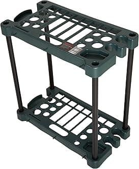 Stalwart Compact Garden Fits Over 30 Tools Storage Rack