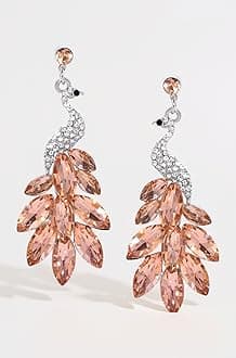 Jewellery Valentine Collection AAA Swiss Zircon Peacock Earings Fashion Earrings for Girls and Women