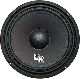 Bass Rockers 8" 300W High Performance Mid-Range Car Speaker (Pack of 4) - BRM8LPv2
