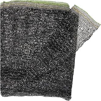 Cool Area 55% 6.5x6.5ft Sunblock Shade Cloth Cover Mesh UV Resistant Net for Garden Flower Plant Greenhouse, Black