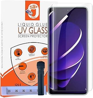 STP FEEL® UV HD+ Tempered Glass Screen Protector Guard Compatible For Realme 14 Pro 5G (6.77 Inch, Pack of 1) Full Adhesive UV Curved Case Friendly HD Clarity with easy installation kit