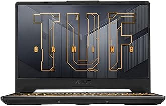 TUF (Upgraded) Gaming A15 Gaming Laptop, 15.6” FHD 144Hz Display, NVIDIA GeForce RTX 3050, AMD Ryzen 5 7535HS, 8GB DDR5, 512GB PCIe Gen4 NVMe SSD, Wi-Fi 6, Windows 11, FA506NC-ES51